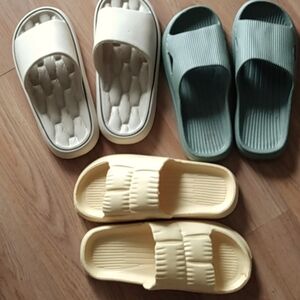 Sold..Three pair of beach shoes